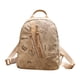 thumbnail image 1 of Mochila para mujer, estilo vintage, con estampado, ideal para viajes de calle. Beige, 1 of 9
