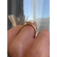 thumbnail image 4 of ESTE ORIGIN 2.5Ct Double Pear Toi et Moi Moissanite Engagement Ring 18K Rose Gold Two Stone Ring for Women US 5.5, 4 of 10