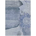 thumbnail image 2 of Addison Rugs Chantille Indoor/Outdoor Transitional Floral Blue Washable Rectangle Rug, 2'6" x 3'10", 2 of 6