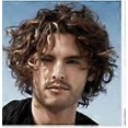 thumbnail image 1 of Perruque Homme Cheveux Courts Bouclés Perruque Complète, 1 of 1