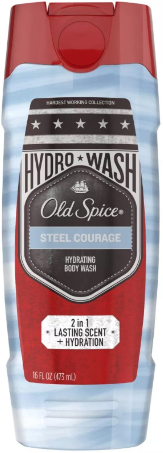 Old Spice Hardest Working Collection Steel Courage Hydro Body Wash