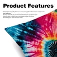 thumbnail image 2 of Tie Dye Pillow Covers with Unique Patterns - Set of 2, Chair Pillow Covers for Sofa, Couch, Bed - Available in 16x16, 18x18, 20x20 Inches for Home Decor and Gifts, 2 of 6
