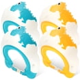 thumbnail image 4 of 4Pcs Baby Shower Caps Kids Shampoo Shower Bath Hats Adjustable Hair Washing Caps, 4 of 7