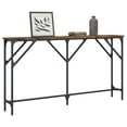 thumbnail image 3 of vidaXL Console Table Storage Side Sofa Desk for Living Room Engineered Wood, 3 of 9