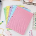 thumbnail image 6 of Sylvtty 200 Sheets Loose Leaf Paper 8'' x 10.5'' College Ruled Filler Notebook Paper 3-Hole Punched Binder Lined Paper for 3 Ring Binders, 6 of 7