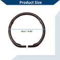 thumbnail image 4 of Funda de volante de Unique Bargains, protector de volante para automóvil, 14.96" patrón de fibra de carbono, 1 pieza, 4 of 6