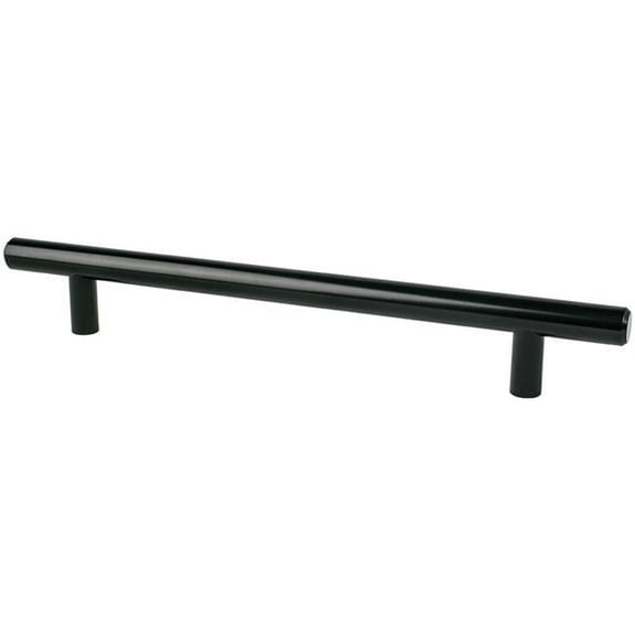 Berenson BE9521 2055 160 mm Advantage Plus Two Arch Traditional Cabinet Pull, Black