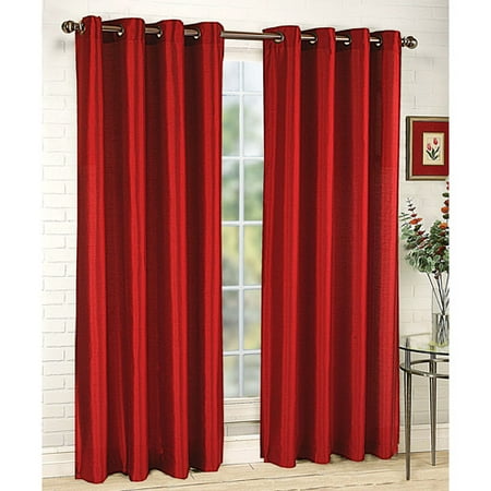 Tribeca Faux Silk Grommet Panel