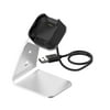 Stand Compatible with Fitbit versa/Fitbit versa lite/Fitbit versa SE USB Charging Dock Fitness Smartwatch Accessories