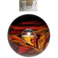 thumbnail image 2 of BuyBocceBalls New Listing - (5 inch- 3lbs. 10 oz.) EPCO Duckpin Bowling Ball - Single - Marbleized - Black, Red & Yellow, 2 of 2