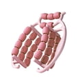 thumbnail image 1 of DYNWAVECA 29 Wheel Fascia Muscle Relax Roller Circular Leg Clamp for Legs Shoulder Arm pink, 1 of 10