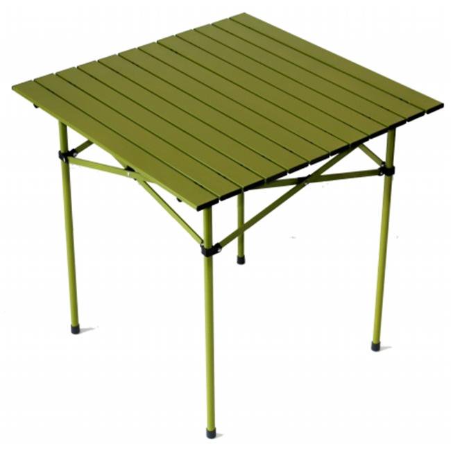 Tall Aluminum Portable Table in a Bag Green 27 x 27 x 27H Walmart