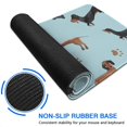 thumbnail image 6 of Long Mouse Pads for Desk,Dachshund Footprint Bone Desk Mats on Top Of Desks, Desk Mouse Pad Extra Large with 3mm Non-Slip Base and Stitched Edge for Gaming,Office,Work,Home 31.5"x11.8", 6 of 6