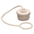 thumbnail image 2 of Aqua Pro Fresh Water Hose Cap 27838 Male Plug With Strap; Fits 3/4 Inch Male Garden Hose Thread; White; Without Retail Packaging, 2 of 3