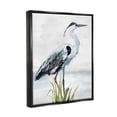 thumbnail image 4 of Stupell Industries Shore Bird Portrait Animals & Insects Painting Black Floater Framed Canvas Art Print Wall Art, 25 x 31, 4 of 10