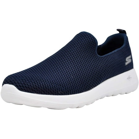 

Skechers Men s Go Max-Athletic Air Mesh Slip on Walking Shoe Navy/White 13 M US