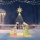 thumbnail image 1 of Juego de Natividad de 6 Pies Zimtown Decoración Navideña Iluminada, 1 of 8