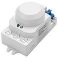 thumbnail image 3 of 5.8GHz HF System LED Motion Sensor Light Switch Body Motion Detector,White, 3 of 5