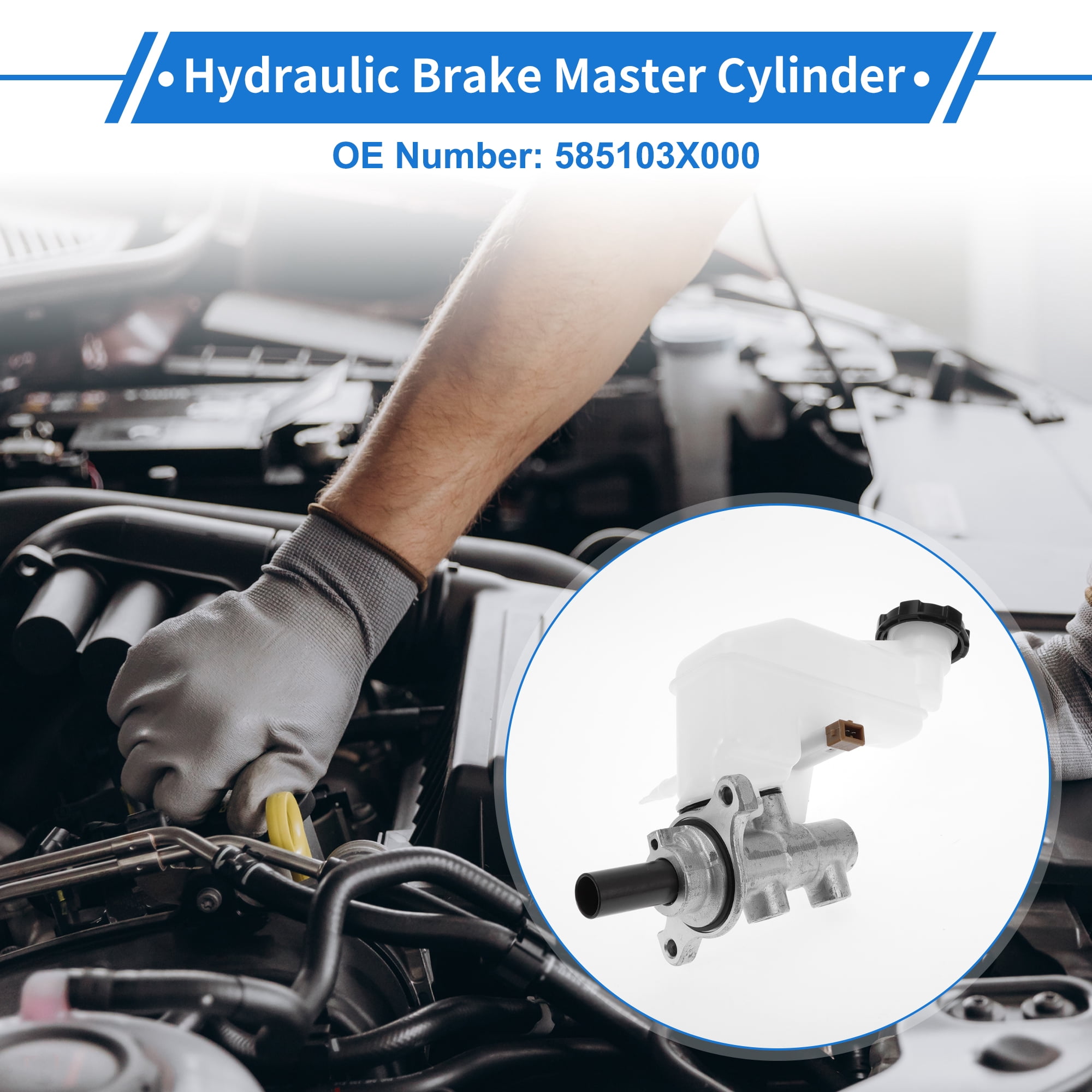 Unique Bargains Brake Master Cylinder for Hyundai Elantra 2011-2014 with Reservoir