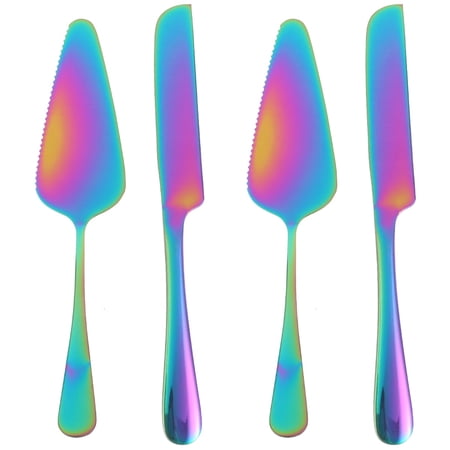 2 Sets Cake Knife Spatula Kitchen Utensils Gear Mousse Cutter Cutting Tool Baking Banquet Dessert