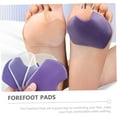 thumbnail image 4 of HUGFEGWE 16 Pairs Half Size Pad Foot Pads High Heels Pads Anti-Slip Insole Pad High Heel Forefoot Pads Metatarsal Forefoot Cushions Adhesive Forefoot Pads Metatarsal Pads Forefoot Gel Pad CJB91-87633, 4 of 9