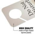 thumbnail image 2 of Black and Tan Dachshund Wiener Dog Breed Plastic Door Knob Hanger Sign, 2 of 7