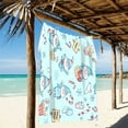 thumbnail image 2 of Ryvnso Christmas Gnome Collections Oversized Beach Towel Microfiber Bath Blankets Swimming Fitness 37" x 74", 2 of 5