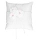 thumbnail image 1 of Almohada para anillo de boda, cojín de boda con lazo de flor Artificial para decoración de celebración de boda, 1 of 14