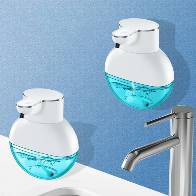 Automatic Touchless Soap Dispenser with USB Recharge - Wall Mount Foaming Hand Soap Dispenser for Kitchen & Bathroom