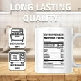 thumbnail image 3 of Entrepreneur Mug - Funny Business Nutrition Facts - Motivational Hustle Gift - Startup Founder Coffee Cup for Entrepreneurs - 11 Ounce Novelty Coffee Cup - WMUG0340, 3 of 5