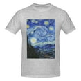 thumbnail image 4 of Bingfone The Starry Night Men'S Loose Fit Short-Sleeve Pocket T-Shirt, 4 of 7