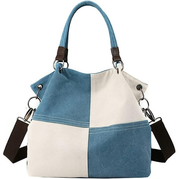 JUYGO Large Hobo Bag Tote Bag Women Canvas Chic Shoulder Bag Crossbody Bag Handbag