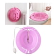 thumbnail image 4 of de asiento para asiento de inodoro, con de , de vaginal plegable para el atención posparto, las hemorroides, uso , Rosado Yinane Asiento de inodoro para baño de asiento, 4 of 8