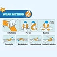 thumbnail image 2 of Chaleco de Natación Inflable Portátil Hyfoo Azul con Hebilla de Seguridad Ajustable para Niños, 2 of 7