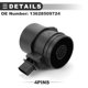 thumbnail image 4 of Conjunto de Sensor de Flujo de Aire Masivo Unique Bargains, para BMW 1 (E81) 116 d 2008-2011, Plástico y Metal, No.13628509724, Negro, 4 of 7
