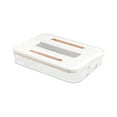 thumbnail image 1 of WIFKLSIIPG Cooked Meat Containers Are Used in The Refrigerator and One/two/three/four Layer Food Containers (white) Are Used for Refrigerator Organization(Beige), 1 of 4