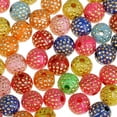 thumbnail image 6 of 100 Pcs 8mm Mixed Colors Resin Spacer Loose Beads DIY Craft Jewelry Findings, 6 of 6
