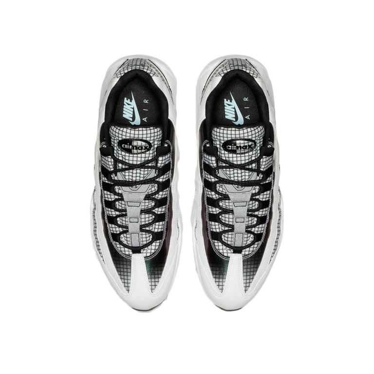 Nike Air Max 95 Lv 8 White Black Blue Gaze Men Sneaker Shoes