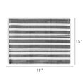 thumbnail image 2 of Fabstyles Broadway Stripe Cotton Placemats Set of 4 Machine Washable Heavyweight Table Mats Perfect for The Kitchen and Dining Table or Outdoor Tables, 2 of 5