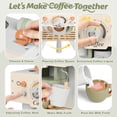 thumbnail image 4 of Set de juguete Wooden Dreamon Coffee Maker para niños de 3 a 6 años, 4 of 6