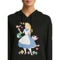 thumbnail image 4 of Alice in Wonderland Women's Pullover Hoodie with Long Sleeves, XS-XXXL, 4 of 5