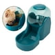 thumbnail image 4 of Comedero automático para gatos, 3,8 l, 1,5 kg, dispensador automático de alimento seco para mascotas pequeñas y medianas. Comedero de comida verde, 4 of 9