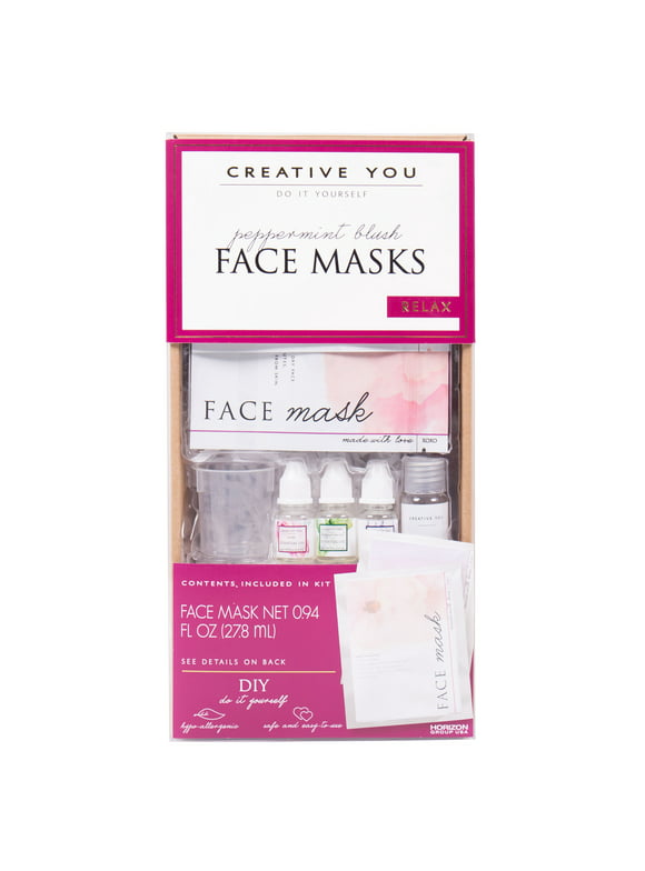 Creative You D.I.Y. Peppermint Blush Face Masks
