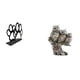 thumbnail image 1 of Servilletero De Hierro, Porta Billetes Multiusos, Bonita Pata De Perro, Decoración Del Hogar, Elegante Organizador, Dispensador De Pañuelos, Figuras De Búho, Estatua De Búho, Adorno De, 1 of 8