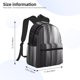 thumbnail image 2 of Fotbe Monochrome Abstract Lines Mochila Ligera Casual para Laptop para Hombres y Mujeres, Mochila Impermeable de Uso Diario, Mochila para Universidad, 2 of 6