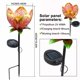 thumbnail image 2 of Luces del paisaje del patio 2xSolar Flower Lights Outdoor, Luces Accionadas Solares de de Metal, 2 of 7
