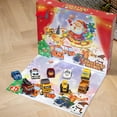 thumbnail image 3 of Christmas Blind Box 24-day Countdown Calendar Surprise Cartoon Return Inertia Car Toy Gift Pack, 3 of 7