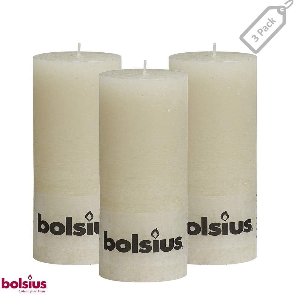 Bolsius Pillar Candle Ivory 