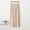 Beige, variant on Women's Silk Pants Elastic Waist Pants Loose Plus Size Pants Elastic Waist Pocket Trousers Light Blue 5X