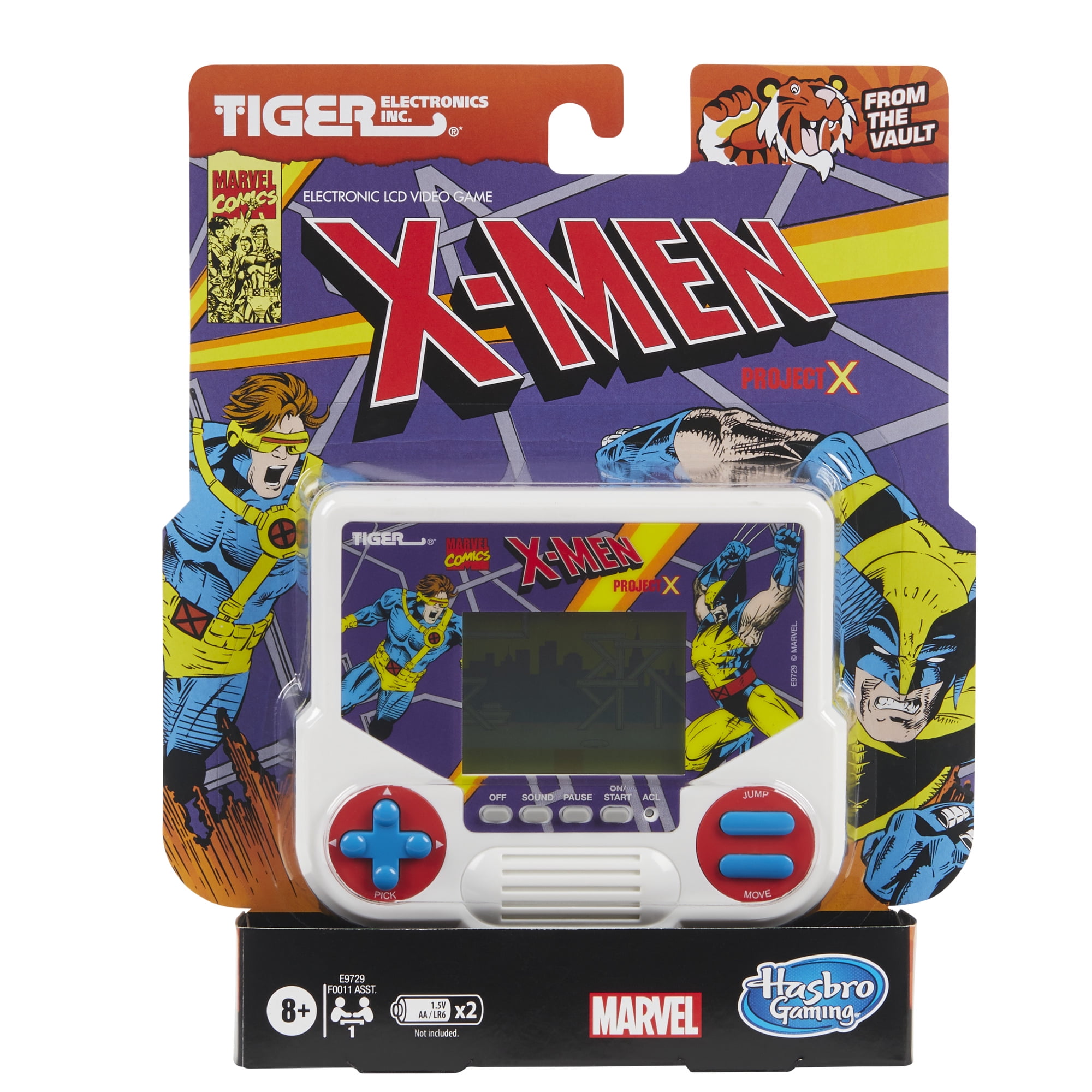 Hasbro X-men Project X Tiger Electronics Handheld LCD Game Retro 1992 Reissue for sale online 